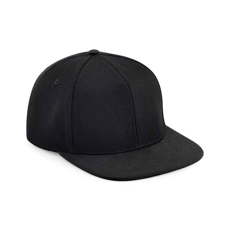 Beechfield Original Flat Peak 6 Panel Snapback Cap