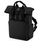 BagBase Recycled Mini Twin Handle Roll-Top Backpack