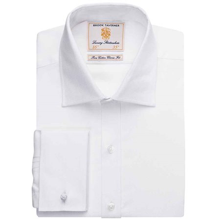 Brook Taverner Andora Long Sleeve Herringbone Shirt