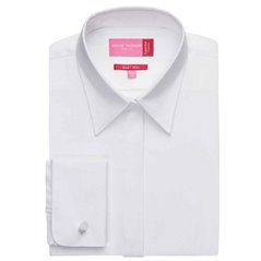 Brook Taverner Ladies Villeta Long Sleeve Herringbone Shirt