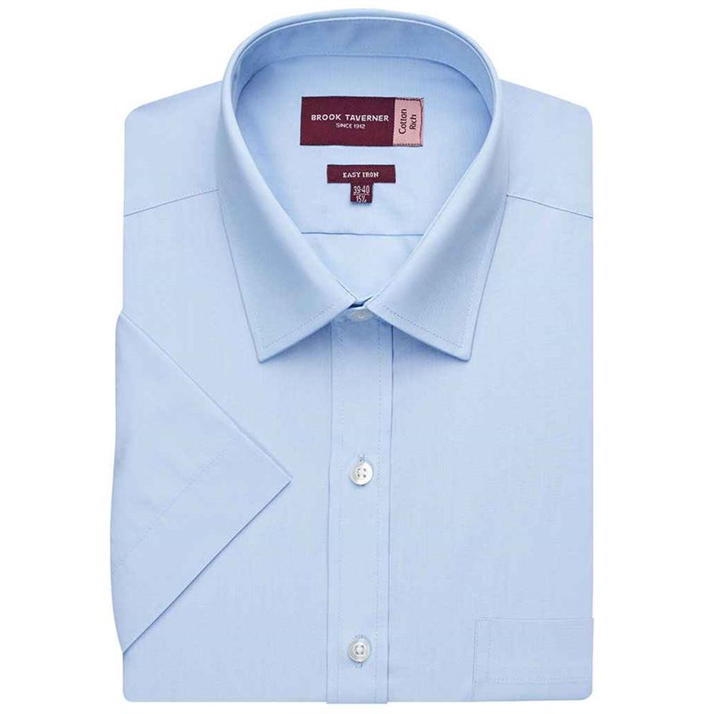 Brook Taverner Rosello Short Sleeve Poplin Shirt