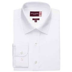 Brook Taverner Alba Long Sleeve Slim Fit Poplin Shirt