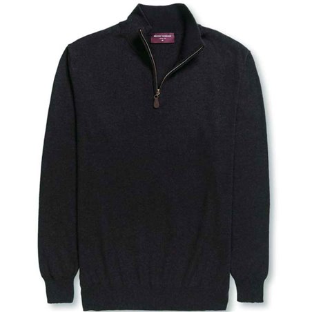 Brook Taverner Dallas Zip Neck Sweater