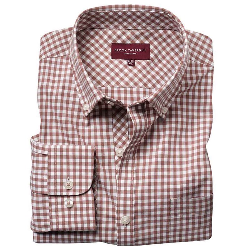 Brook Taverner Montana Gingham Long Sleeve Shirt