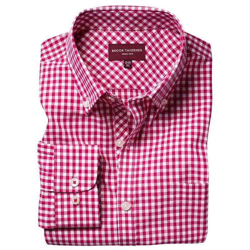Brook Taverner Montana Gingham Long Sleeve Shirt