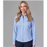 Brook Taverner Ladies Aspen Long Sleeve Oxford Shirt
