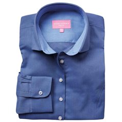 Brook Taverner Ladies Aspen Long Sleeve Oxford Shirt