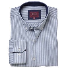Brook Taverner Lawrence Long Shirt Stretch Oxford Shirt
