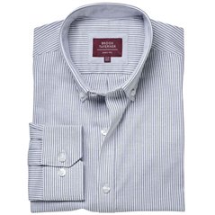 Brook Taverner Lawrence Long Shirt Stretch Oxford Shirt