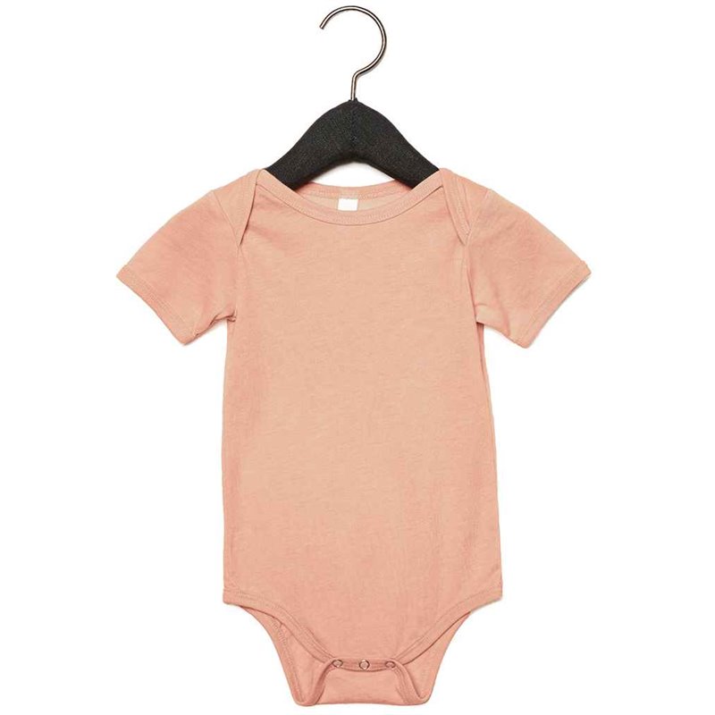 Bella Baby Tri-Blend Short Sleeve Bodysuit