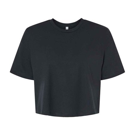 Bella Ladies Jersey Cropped T-Shirt