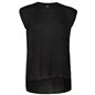 Bella Ladies Flowy Rolled Cuff Muscle T-Shirt