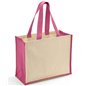 Brand Lab Jute and Canvas Shopper