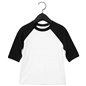 Canvas Toddler 3/4 Sleeve Baseball T-Shirt