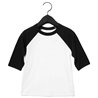 Canvas Toddler 3/4 Sleeve Baseball T-Shirt