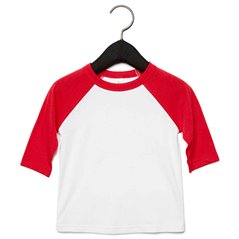 Canvas Toddler 3/4 Sleeve Baseball T-Shirt