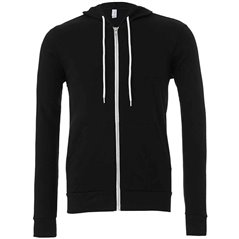 Canvas Unisex Full Zip Hoodie