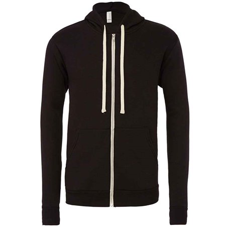 Canvas Unisex Tri-Blend Full Zip Hoodie