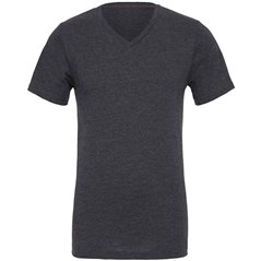 Canvas Unisex Heather CVC V Neck T-Shirt