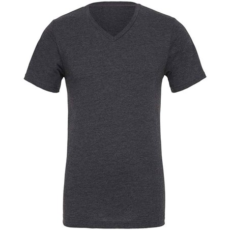 Canvas Unisex Heather CVC V Neck T-Shirt