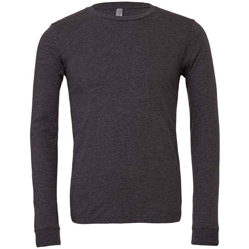 Canvas Unisex Heather CVC Long Sleeve T-Shirt