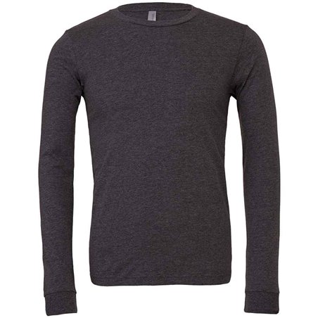 Canvas Unisex Heather CVC Long Sleeve T-Shirt