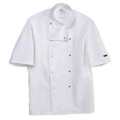Dennys Short Sleeve Press Stud Chef's Jacket