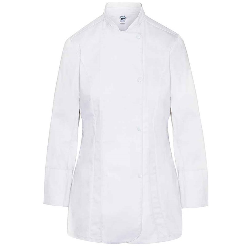 Dennys Ladies Long Sleeve Premium Chef's Jacket