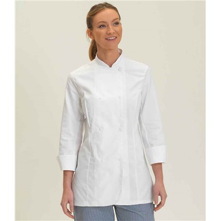 Dennys Ladies Long Sleeve Premium Chef's Jacket