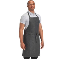 Dennys Cross Dyed Denim Bib Apron