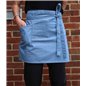 Dennys Cross Dyed Denim Waist Apron with Pocket
