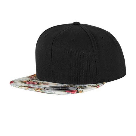 Flexfit Floral Snapback Cap