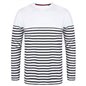 Front Row Unisex Long Sleeve Breton Striped T-Shirt