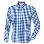 Front Row Long Sleeve Checked Cotton Shirt