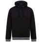 Front Row Unisex Striped Cuff Hoodie