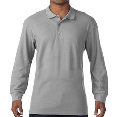 Gildan Long Sleeve Premium Cotton® Double Piqué Polo Shirt