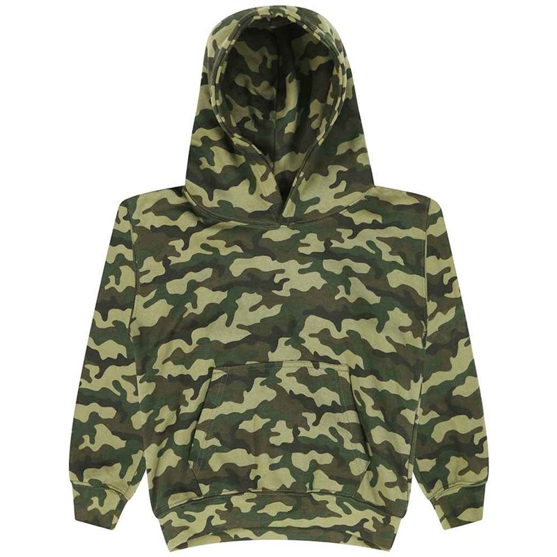 AWDis Kids Camo Hoodie
