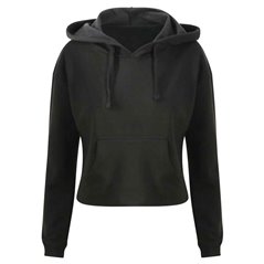 AWDis Ladies Cropped Hoodie