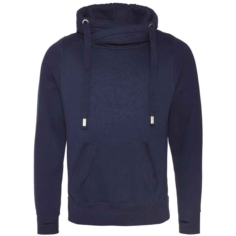 AWDis Cross Neck Hoodie