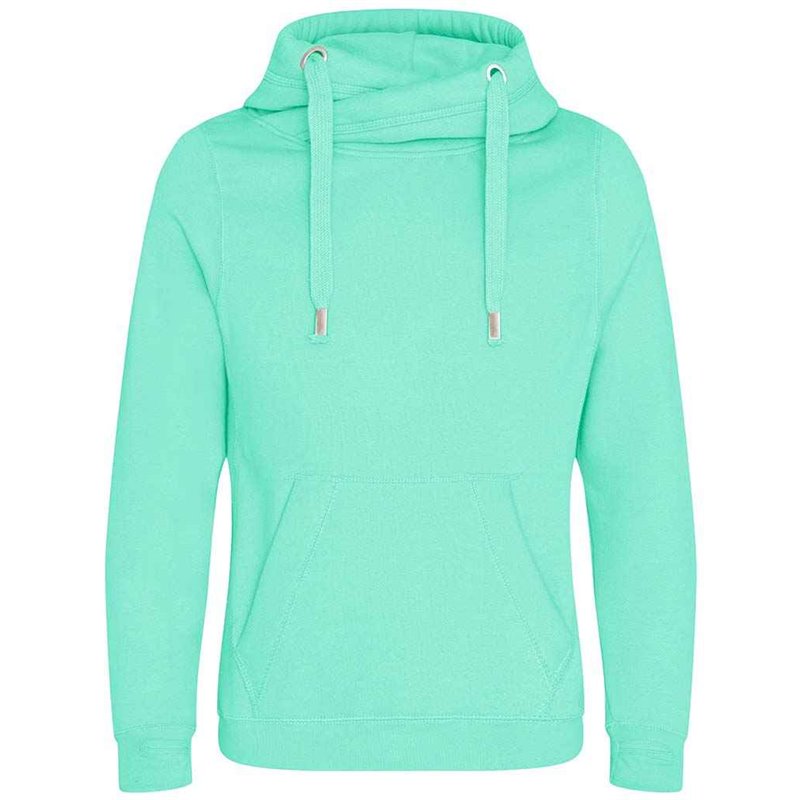 AWDis Cross Neck Hoodie