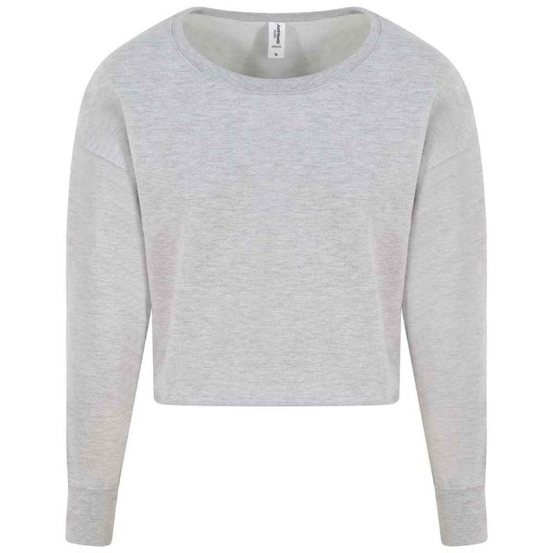 AWDis Ladies Cropped Sweatshirt
