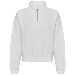AWDis Ladies Cropped 1/4 Zip Sweatshirt