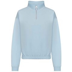 AWDis Ladies Cropped 1/4 Zip Sweatshirt