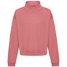 AWDis Ladies Cropped 1/4 Zip Sweatshirt