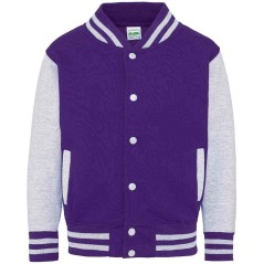 AWDis Kids Varsity Jacket