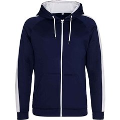 AWDis Contrast Sports Polyester Zoodie