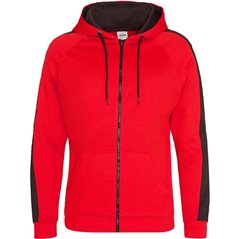 AWDis Contrast Sports Polyester Zoodie