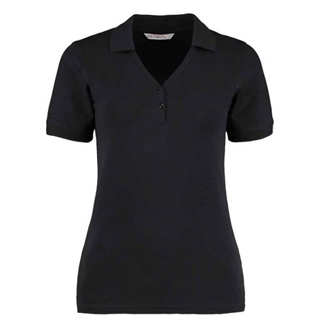 Kustom Kit Sophia Comfortec® V Neck Polo Shirt