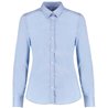 Kustom Kit Ladies Long Sleeve Tailored Stretch Oxford Shirt