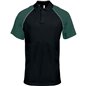 Kariban Baseball Cotton Piqué Polo Shirt